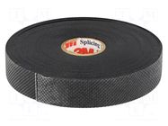 Tape: self-amalgamating; black; 19mm; L: 9.15m; Thk: 0.76mm; 1000% 3M