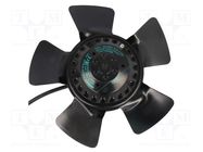 Fan: AC; axial; 230VAC; Ø195x73mm; 740m3/h; 65dBA; ball; 2740rpm EBM-PAPST