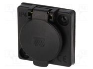 Module: socket AC; 12VAC; 16A; IP44 BREVE TUFVASSONS