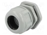 Cable gland; M50; 1.5; IP68; polyamide; dark grey; UL94V-2 