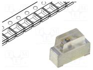 LED; SMD; 0602; yellow; 50÷150mcd; 1.6x1.2x0.6mm; 110°; 2÷2.5V; 20mA KINGBRIGHT ELECTRONIC