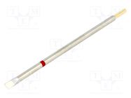 Tip; chisel; 5mm; 350÷398°C; for soldering station THERMALTRONICS