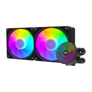 Water Cooling Darkflash DC240 ARGB 2x 120x120 PC 2x 120x120 (Black), Darkflash