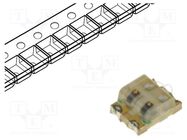 LED; SMD; 0605; red/green; 1.6x1.25x0.65mm; 120°; 20mA 