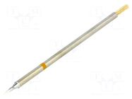 Tip; chisel; 0.4mm; 350÷398°C; for soldering station THERMALTRONICS