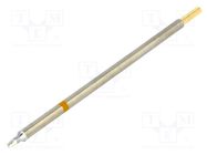 Tip; chisel; 1.78mm; 350÷398°C; for soldering station THERMALTRONICS