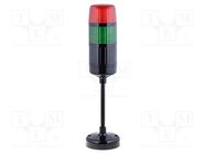 Signaller: signalling column; LED; red/green; 20÷30VDC; IP54 W2