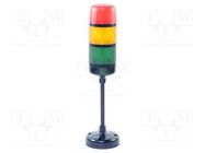 Signaller: signalling column; LED; red/yellow/green; 20÷30VDC W2