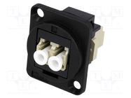 Connector: fiber optic; coupler; multi mode simplex (MM); FT CLIFF