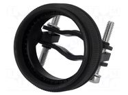 Accessories: cable holder; size 25; MIL-DTL-38999 Series III AMPHENOL