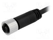 Connector: M12; plug; PIN: 4; female; A code-DeviceNet / CANopen AMPHENOL LTW