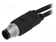 Splitter; M12 male,cable x2; A code-DeviceNet / CANopen; PIN: 4 AMPHENOL LTW