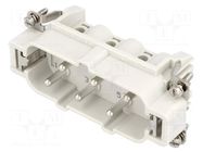 Connector: HDC; contact insert; male; GWconnect; PIN: 6; 35A; 500V MOLEX