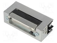 Electromagnetic lock; 22÷25VDC; reversing,with adjustable hook 