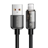 Lightning cable Mcdodo CA-3141 2W, 1.8m (black), Mcdodo