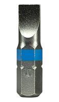 SLOTTED DRIVER BIT, 5MM X 25MM, STEEL