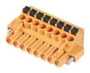 TERMINAL BLOCK, PLUGGABLE, 9POS, 12AWG