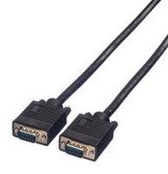 CABLE, HD D-SUB PLUG-PLUG, BLACK, 10M