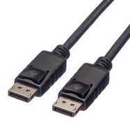 CABLE, DP PLUG-PLUG, BLACK, 1.5M