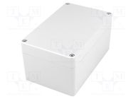 Enclosure: multipurpose; X: 100mm; Y: 160mm; Z: 81mm; aluminium; IP67 GAINTA