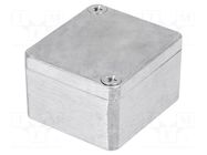 Enclosure: multipurpose; X: 45mm; Y: 50mm; Z: 30mm; aluminium; IP65 GAINTA