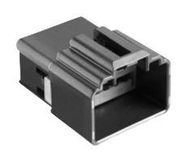 HOUSING CONN, PLUG, 12POS, PA 6, BLACK