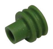 CABLE SEAL, GREEN, 2.03-2.85MM, SILICONE