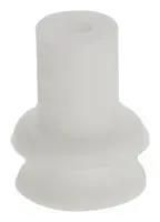 CABLE SEAL, WHITE, 1.2-1.9MM, SILICONE