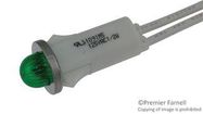 PANEL INDICATOR, GREEN, 125V, 12.7MM