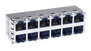 CONNECTOR, RJ45, JACK, 8P8C, TH