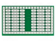 Board: universal; single sided,prototyping; W: 27.3mm; L: 46.99mm ROTH ELEKTRONIK GMBH