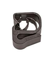 CABLE CLAMP, NYLON 6.6, 12MM, BLACK