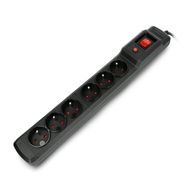 Power strip with protection Armac Multi M6 black - 6 sockets - 3m