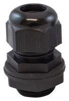 CABLE GLAND, PG7, PA 6, 3-6.5MM, BLK