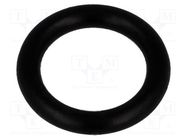 O-ring gasket; NBR caoutchouc; Thk: 1.78mm; Øint: 7.65mm; black 