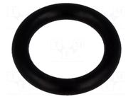 O-ring gasket; NBR caoutchouc; Thk: 1.78mm; Øint: 7.65mm; black FIX&FASTEN