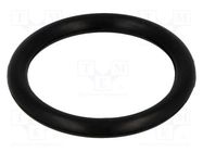 O-ring gasket; NBR caoutchouc; Thk: 3.5mm; Øint: 25.2mm; black 