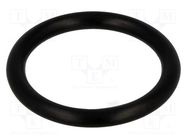 O-ring gasket; NBR caoutchouc; Thk: 3mm; Øint: 21.3mm; black 