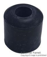 FEET, ROUND, RUBBER, SCREW, 18.35MM, BLK