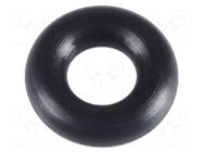 O-ring gasket; NBR caoutchouc; Thk: 1.78mm; Øint: 2.9mm; black FIX&FASTEN