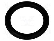 O-ring gasket; NBR caoutchouc; Thk: 2mm; Øint: 11mm; black 