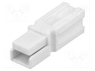 Connector: wire-wire; plug; 15/30A; hermaphrodite; PIN: 1; white ENCITECH