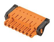 TERMINAL BLOCK, PLUGGABLE, 6POS, 14AWG