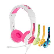 Wired headphones for kids BuddyPhones School+ (pink), BuddyPhones