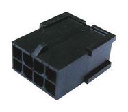 PLUG HOUSING, 10POS, NYLON 6.6