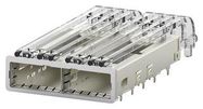 CAGE ASSEMBLY, 1X2, ZQSFP+ I/O CONN