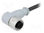 Connector: M12; plug; PIN: 4; female; A code-DeviceNet / CANopen CONEC