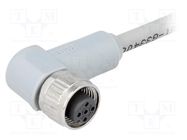 Connector: M12; plug; PIN: 4; female; A code-DeviceNet / CANopen CONEC