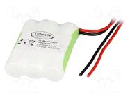 Re-battery: Ni-MH; AA; 3.6V; 1600mAh; cables; 250mm CELLEVIA BATTERIES