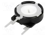 Potentiometer: mounting; single turn,vertical; 50kΩ; 250mW; ±30% PIHER